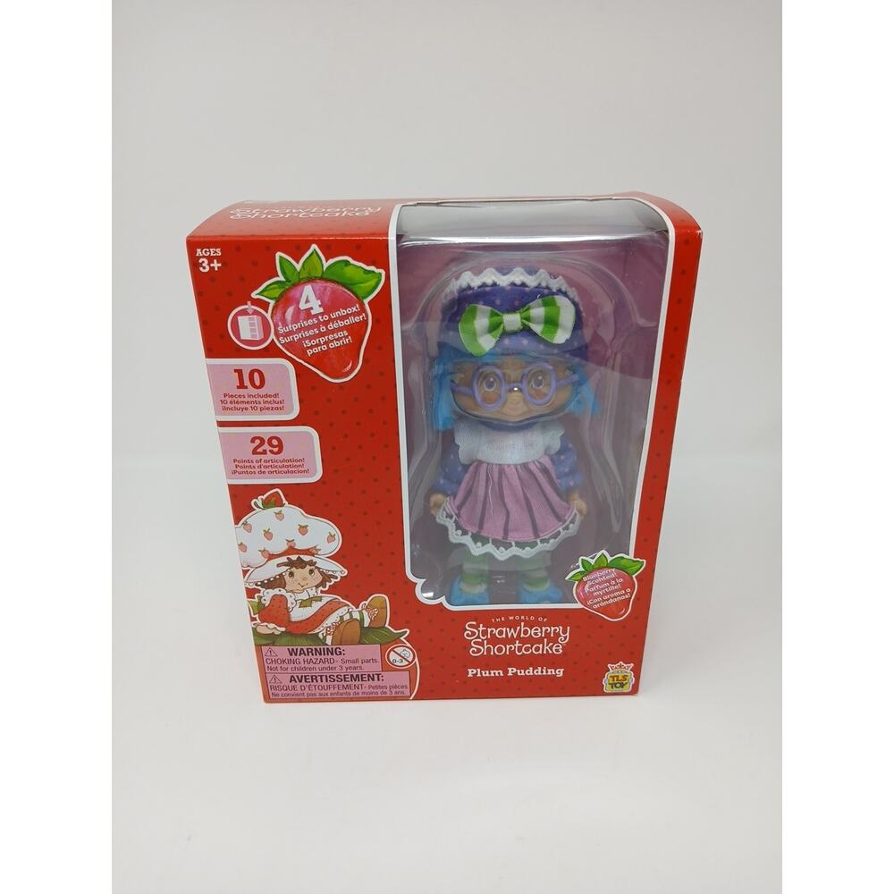 Strawberry Shortcake Plum Pudding 5.5-inch Fashion Doll by The Loyal Subjects.